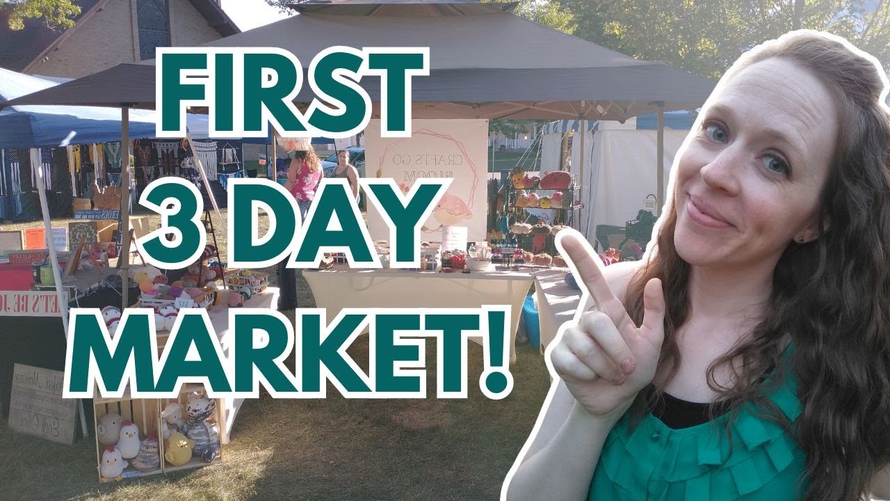 We Sold Over $2,200! First 3 Day Market