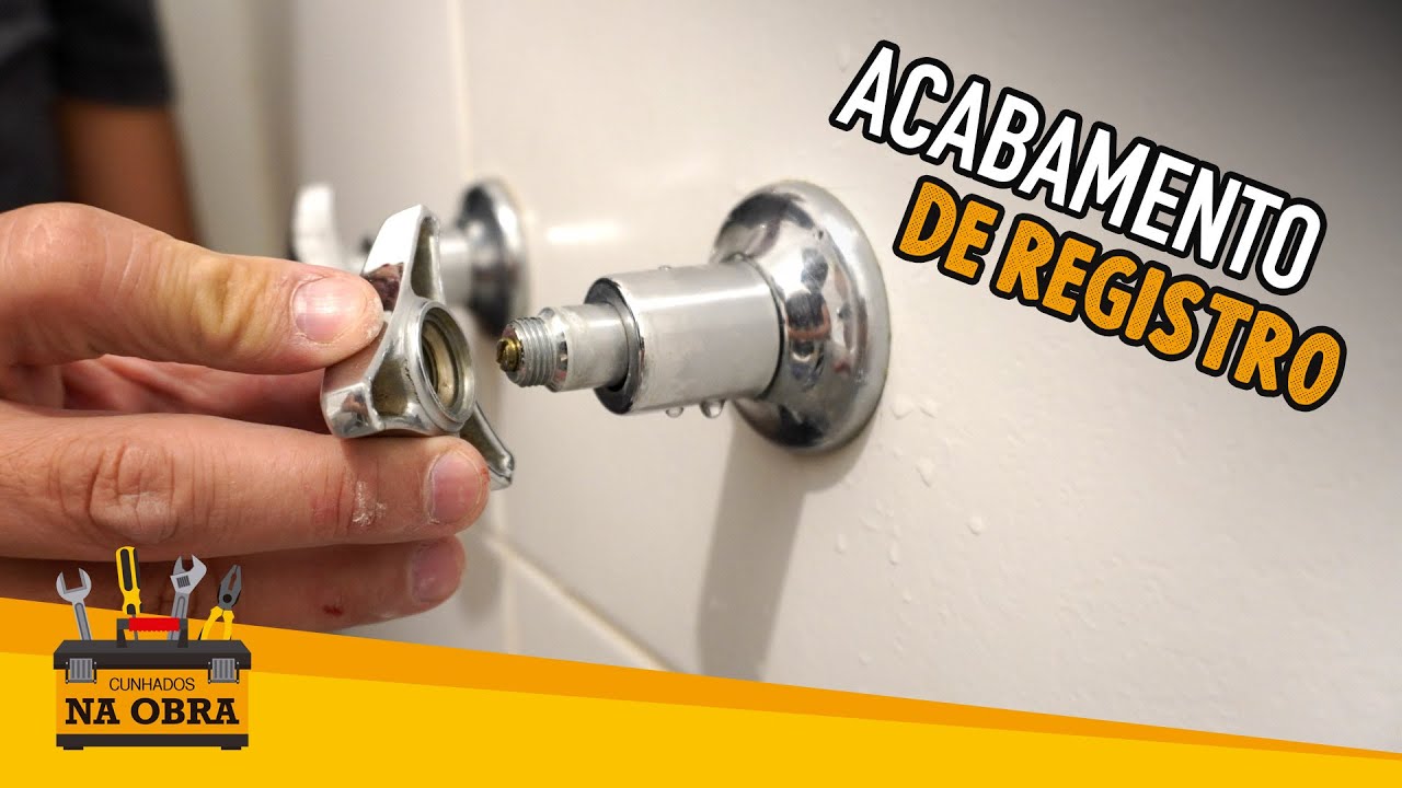 Como Tirar (ou trocar) Acabamento de Registro Aquarius Trigre