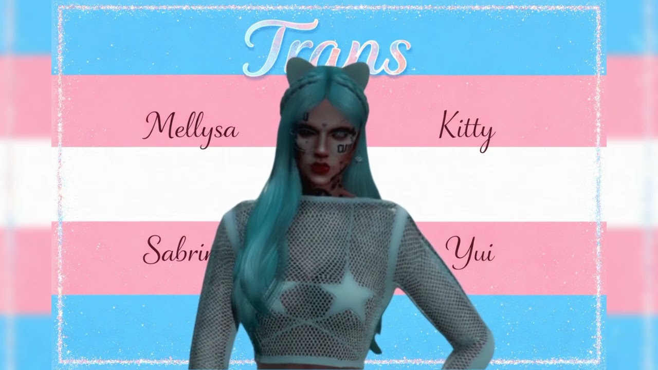 Kitty, Melyssa, Sabrina e Yui - Trans no topo 🏳️‍⚧️