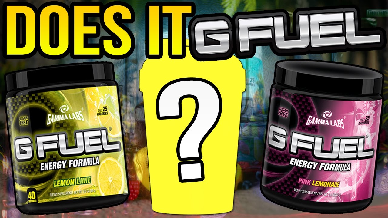 SO SOUR! - DOES IT G-FUEL? -PINK LEMONADE & LEMON LIME - MIXING G-FUEL!!