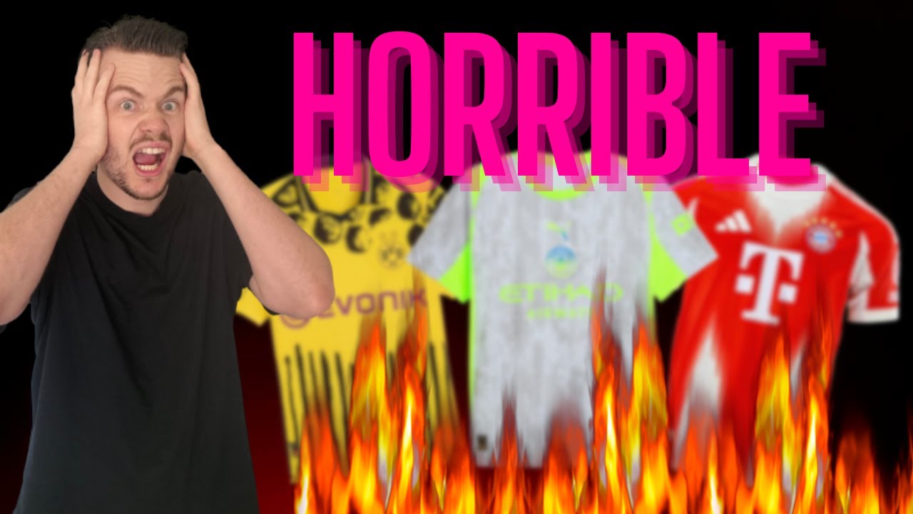 WORST FOOTBALL SHIRTS OF 2025!!!