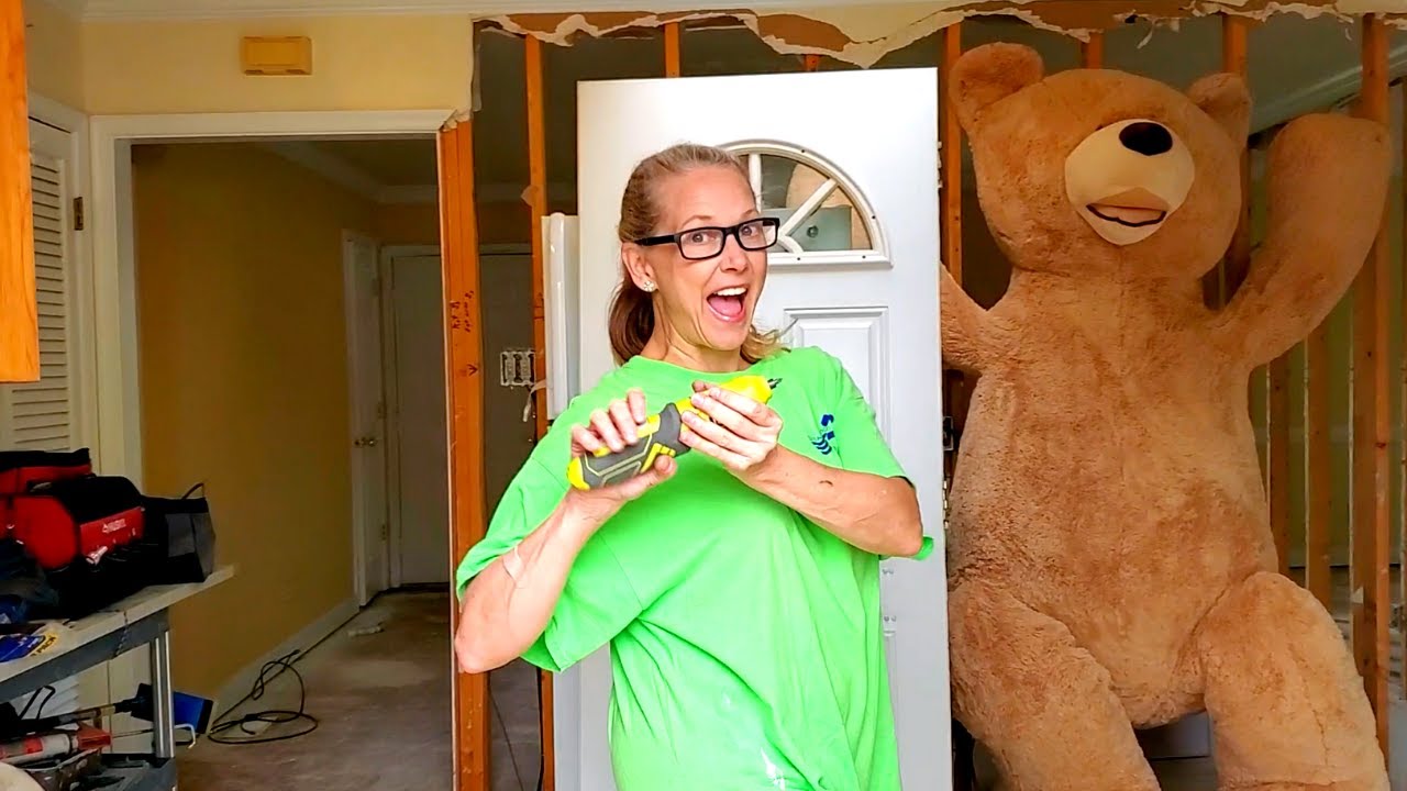 Swing Away Hinges easily widen doorway for Quadriplegic Son! | DIY MOM