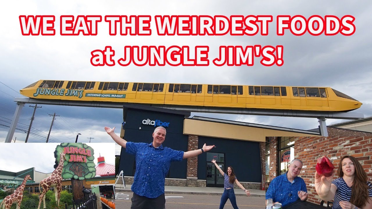 Исследуем крупнейший продуктовый магазин Америки! Jungle Jim’s International Market