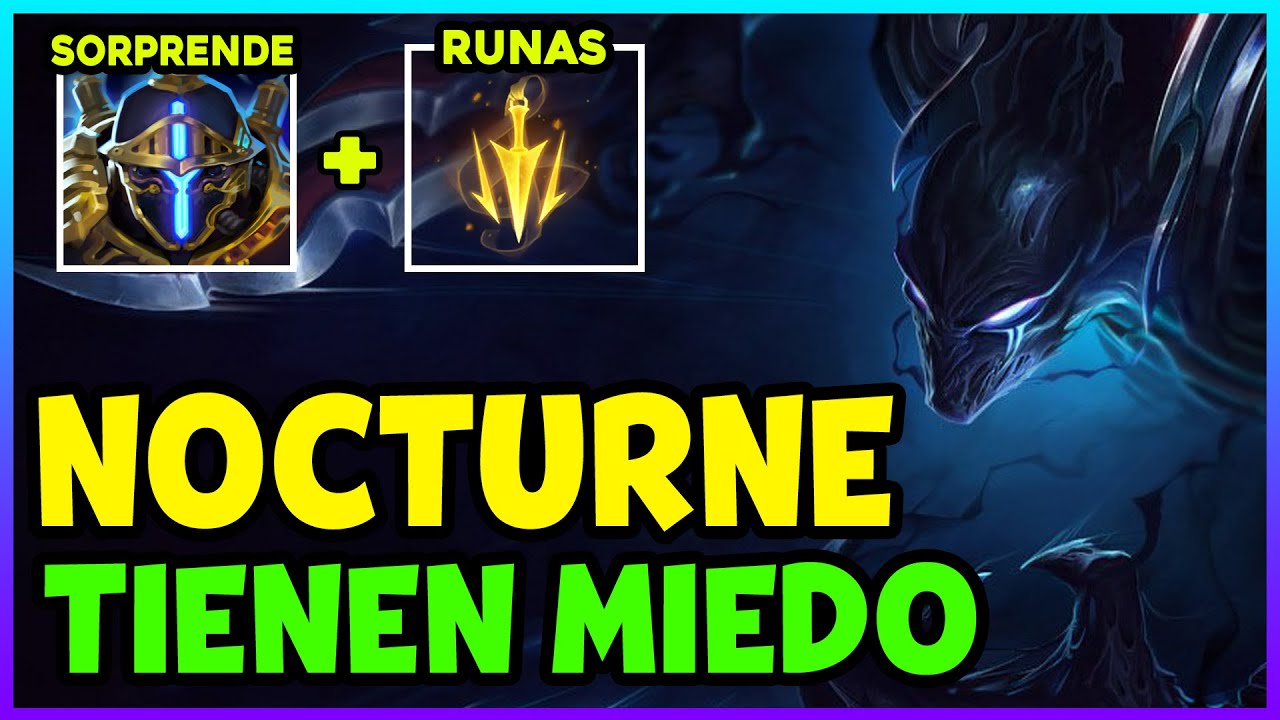 🔥 *DOMINA la JUNGLA* COMO JUGAR NOCTURNE JUNGLA S14 GUÍA ESPAÑOL | TEMPORADA 14 LOL 2024