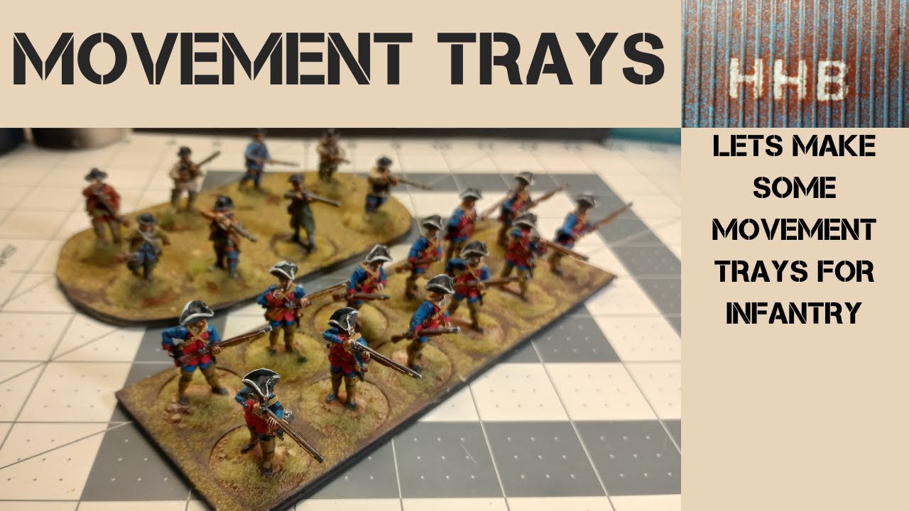 MOVEMENT TRAYS FOR FIGURES - Ep88