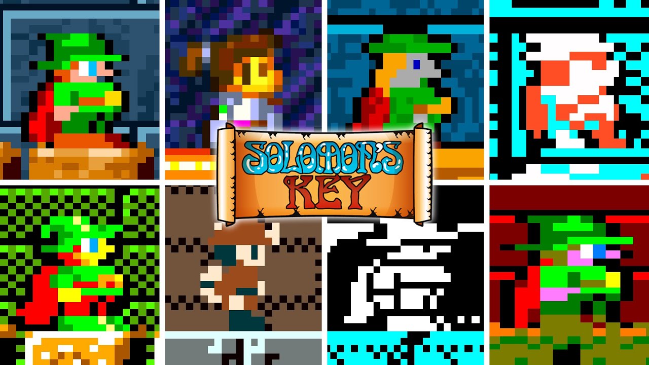 Solomon's Key | Versions Comparison | Arcade, ST, C64, CPC, NES, Master System, Game Boy and more