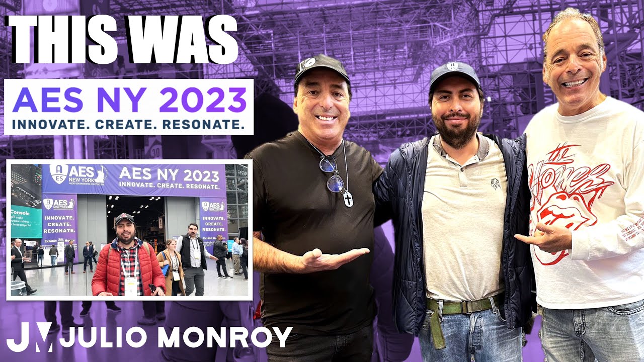 This was AES 2023 in New York City - Julio Monroy