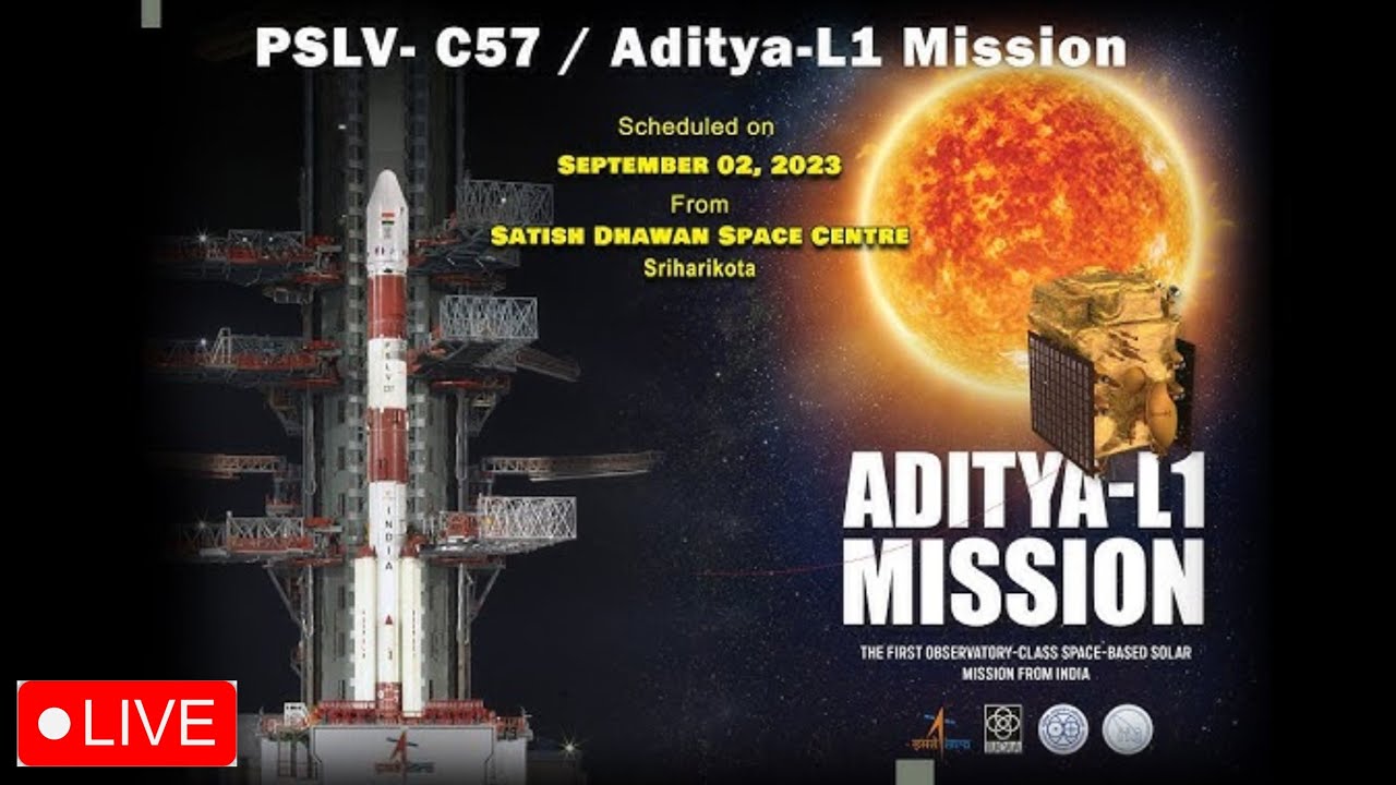 Aditya L-1 Mission / PSLV - C57 Launch from Satish Dhawan Space Centre, Sriharikota 🇮🇳