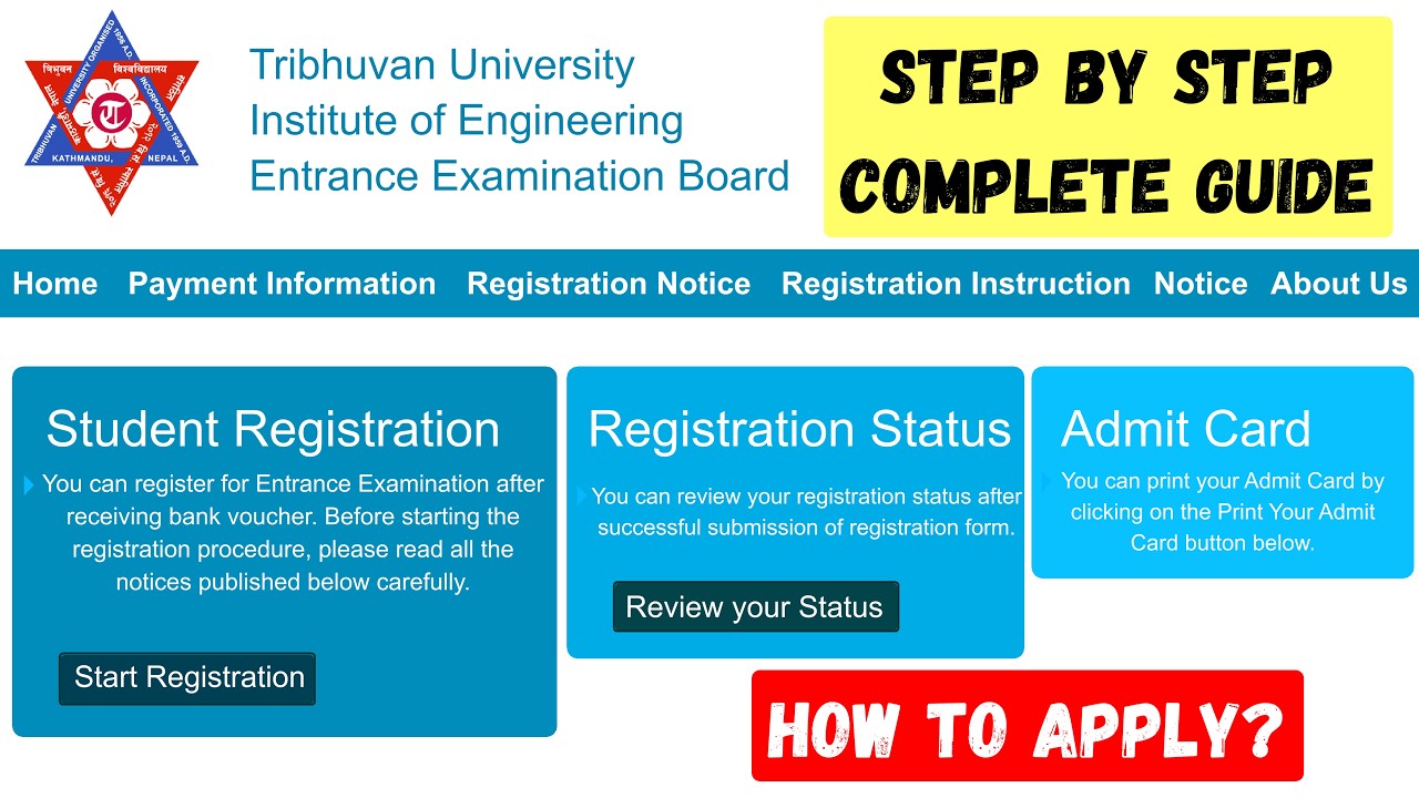 How to fill IOE Entrance Form 2083 | IOE Entrance Form Fill Up Process | Complete Step by Step Guide
