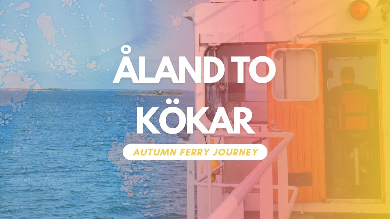 Kökar island ferry ride from Åland