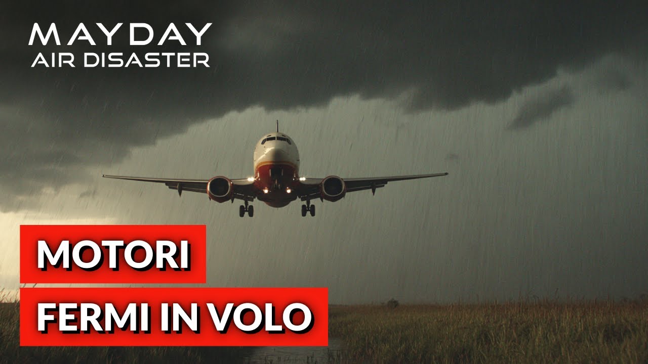 Boeing 737 senza motori nella tempesta | Mayday: Disastro Aereo