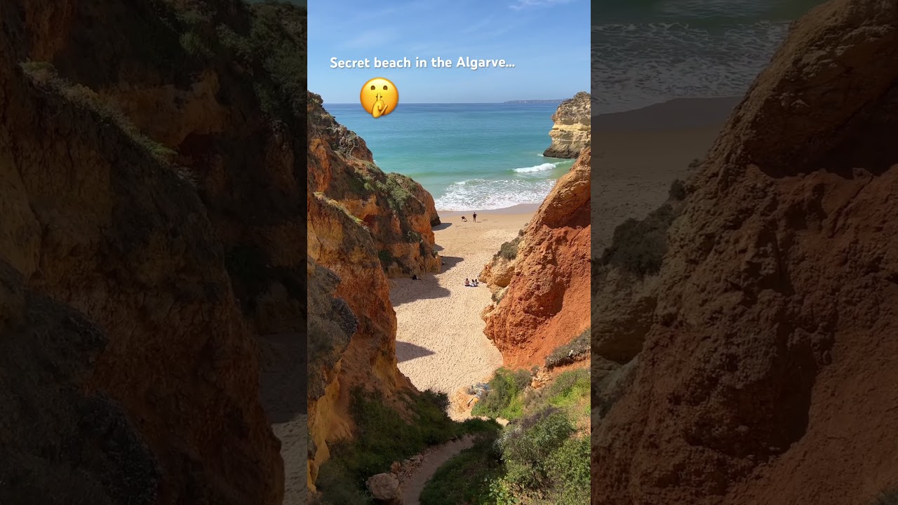Secret beach in the Algarve anyone&hellip;? #algarve #beach #secretbeach #portugal #beachlife #travel