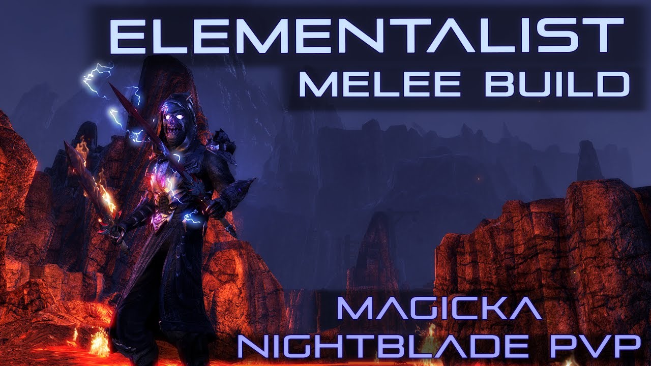 ESO Morrowind - Melee Magicka Nightblade PvP Build - The Elementalist