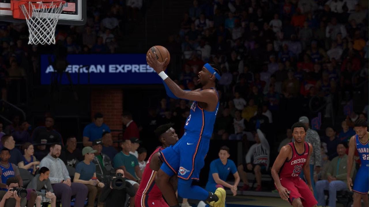 Oklahoma City Thunder v New Orleans Pelicans | Shai Gilgeous-Alexander | NBA 2K26 PS5 Gameplay