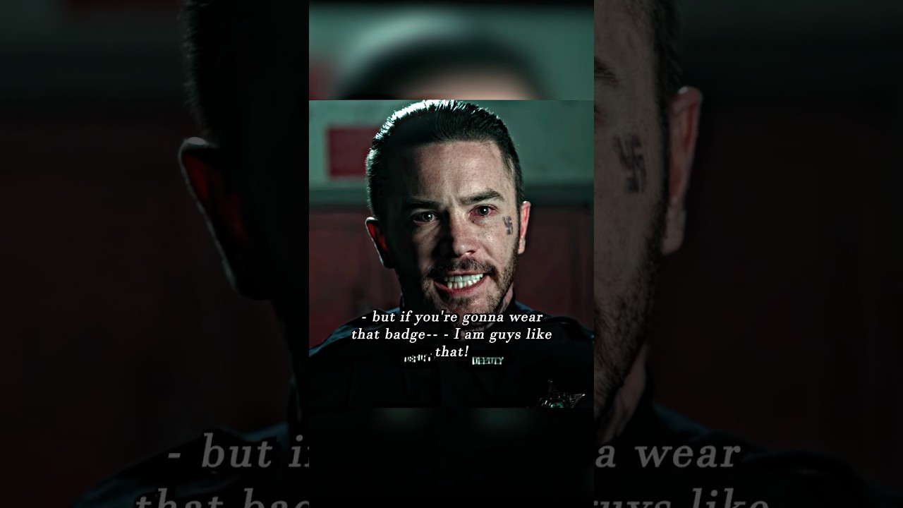 Bunker Knows Wearing the Badge Won’t Wash Away His Sins.👮🔥#shorts #viral #trending #viralvideo