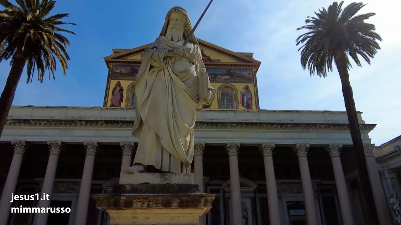 Roma LE CATENE DI PAOLO, Basilica San Paolo Fuori le Mura