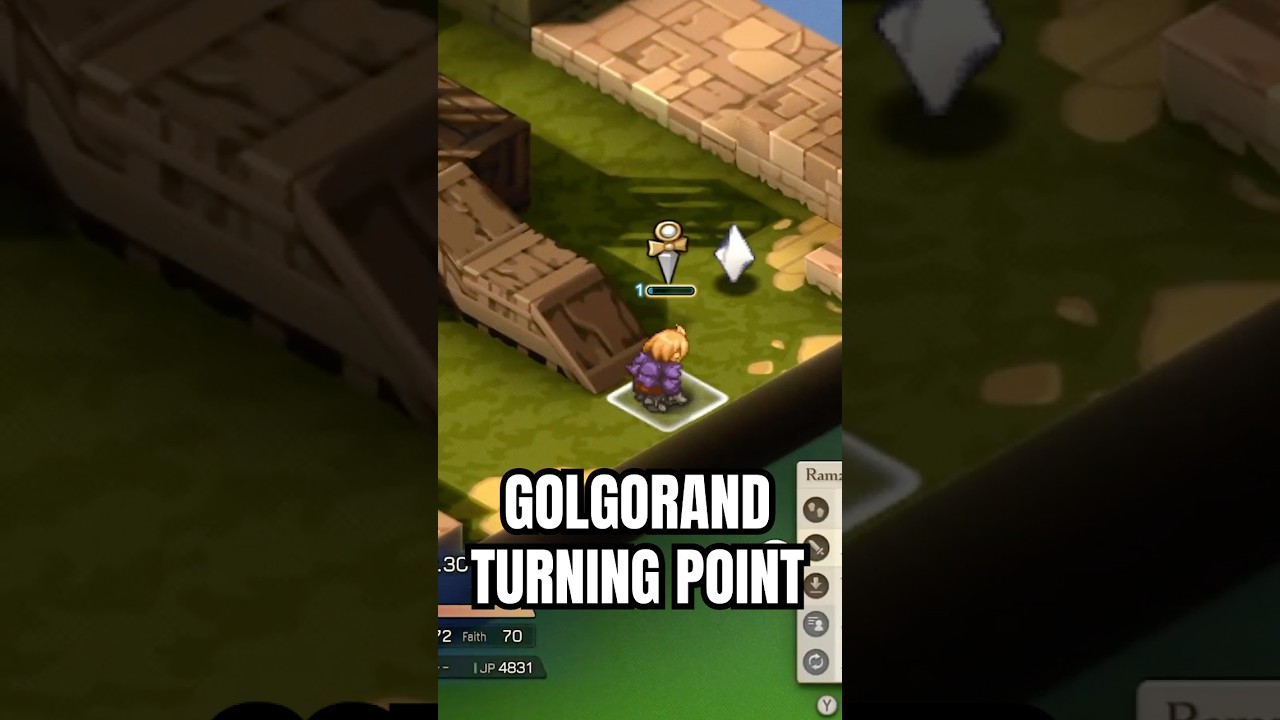 The Moment That Won Golgorand in Solo Archer Challenge #finalfantasytactics #shorts