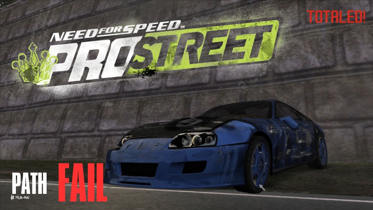 เอ๊ะ! มันมีเสาอยู่ตรงนี้ด้วยหรอ | Need for Speed ProStreet - PATH Fail