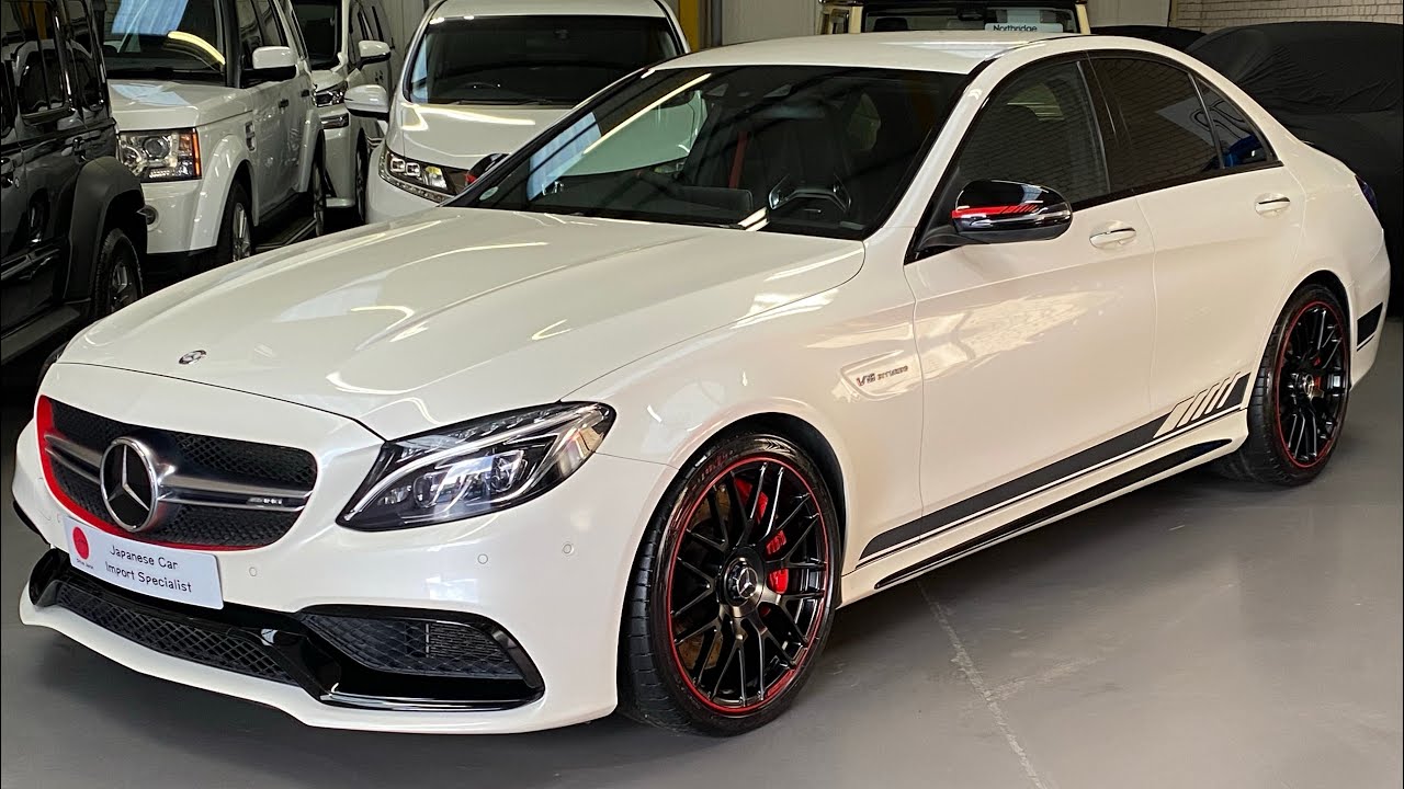 2015 Mercedes C63 S 4.0 V8 BiTurbo AMG S Edition 1 For Sale At Drive Japan - Japanese Car Importer