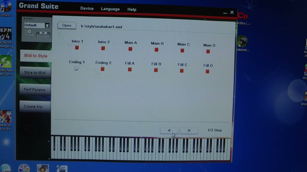 Конвертируем стиль Yamaha to Medeli