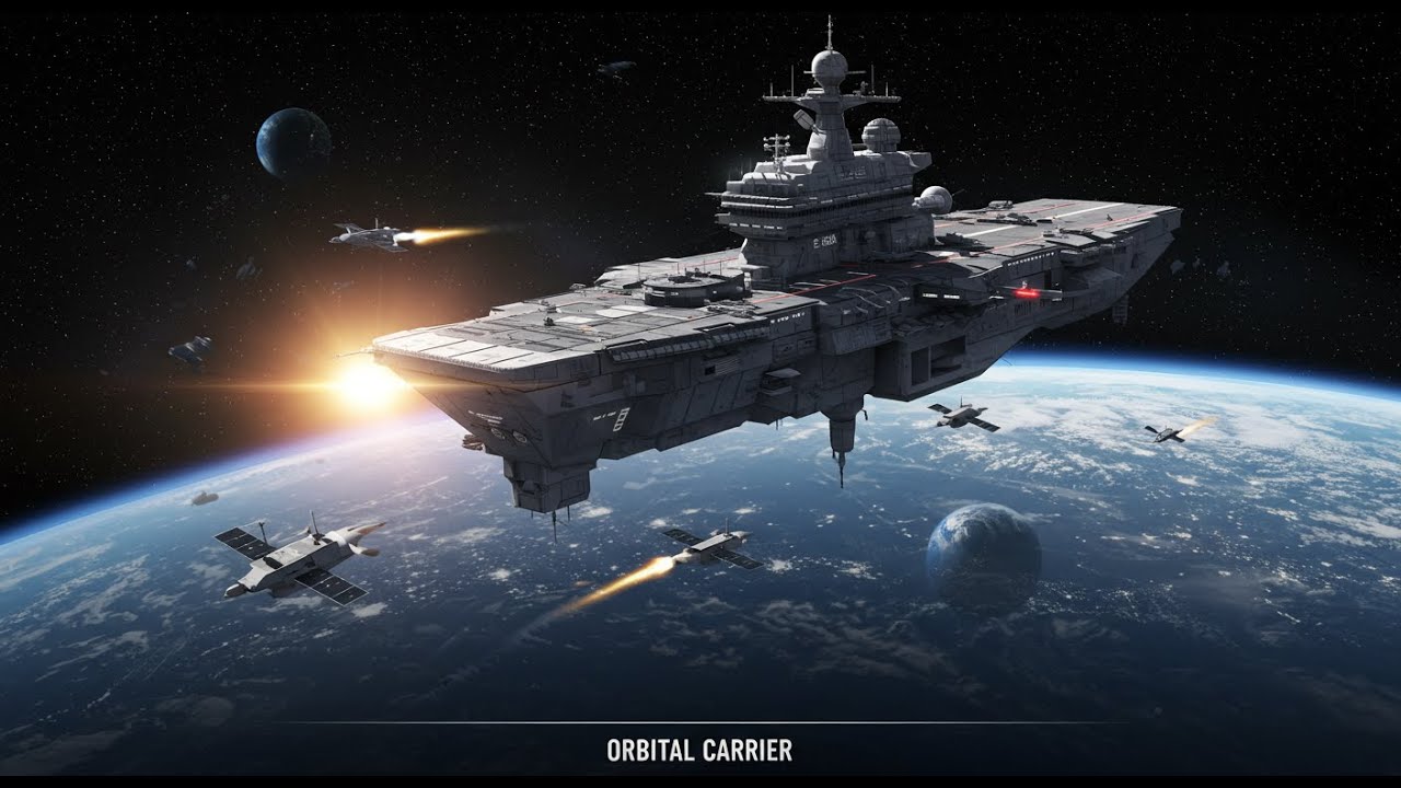 Space Force's Secret Weapon: The First-Ever Space Aircraft Carrier! 🚀🛡️