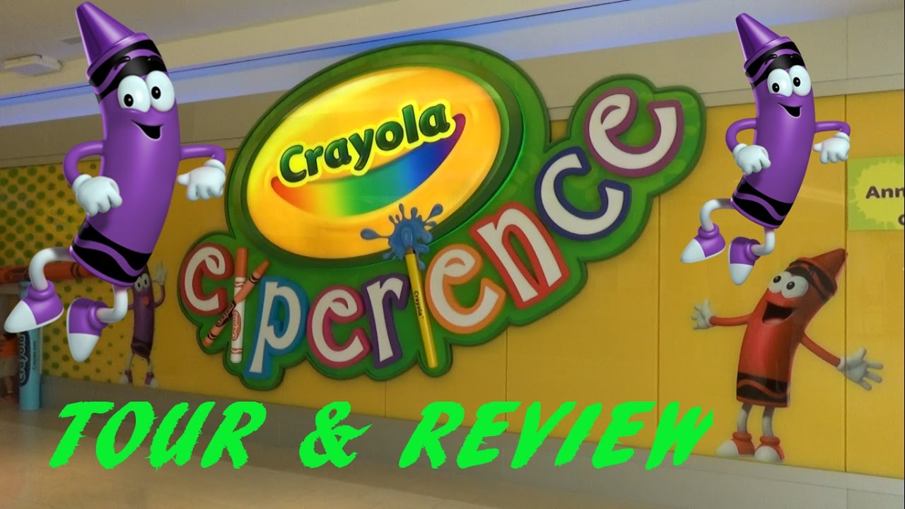 Crayola Experience at Mall of America Tour & Review