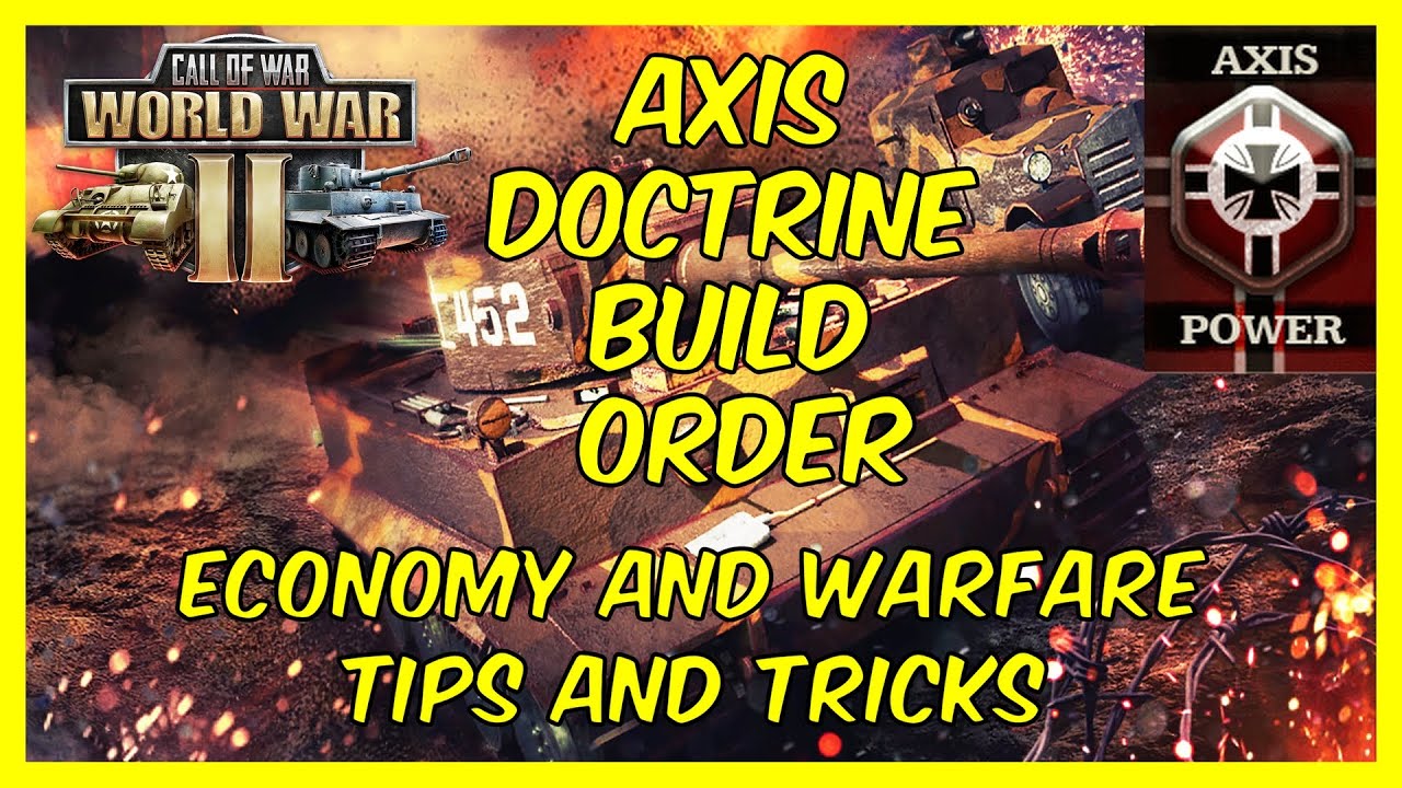 Axis Doctrine Build Order #callofwar