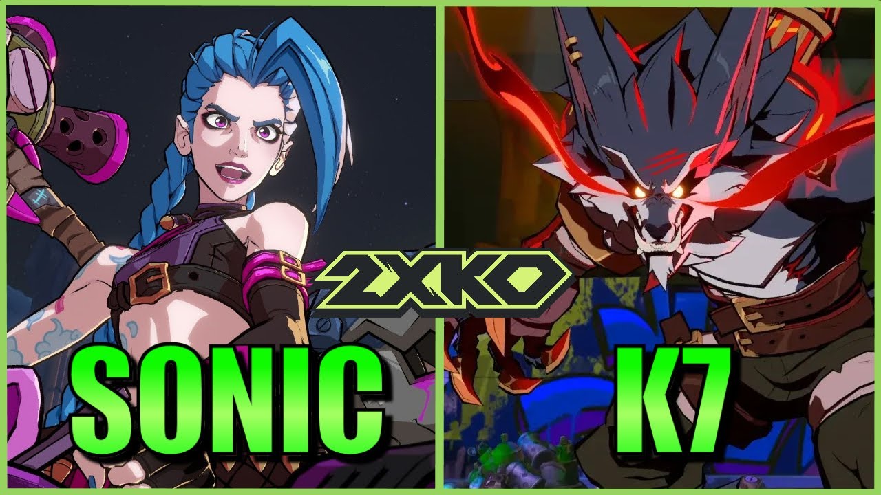 SonicFox - Trying Out Jinx Vs K7's Warwick 【2XKO】