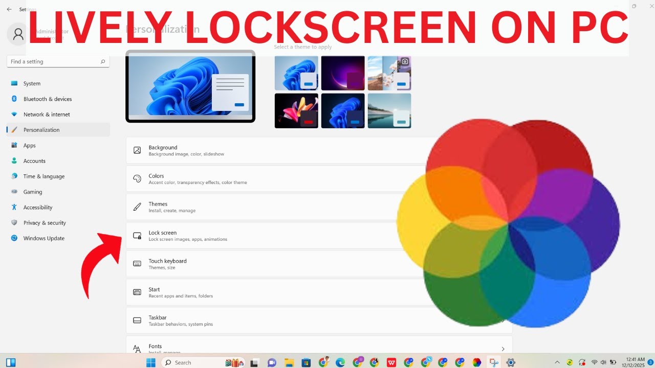 How To Set Lively Wallpaper as Lockscreen