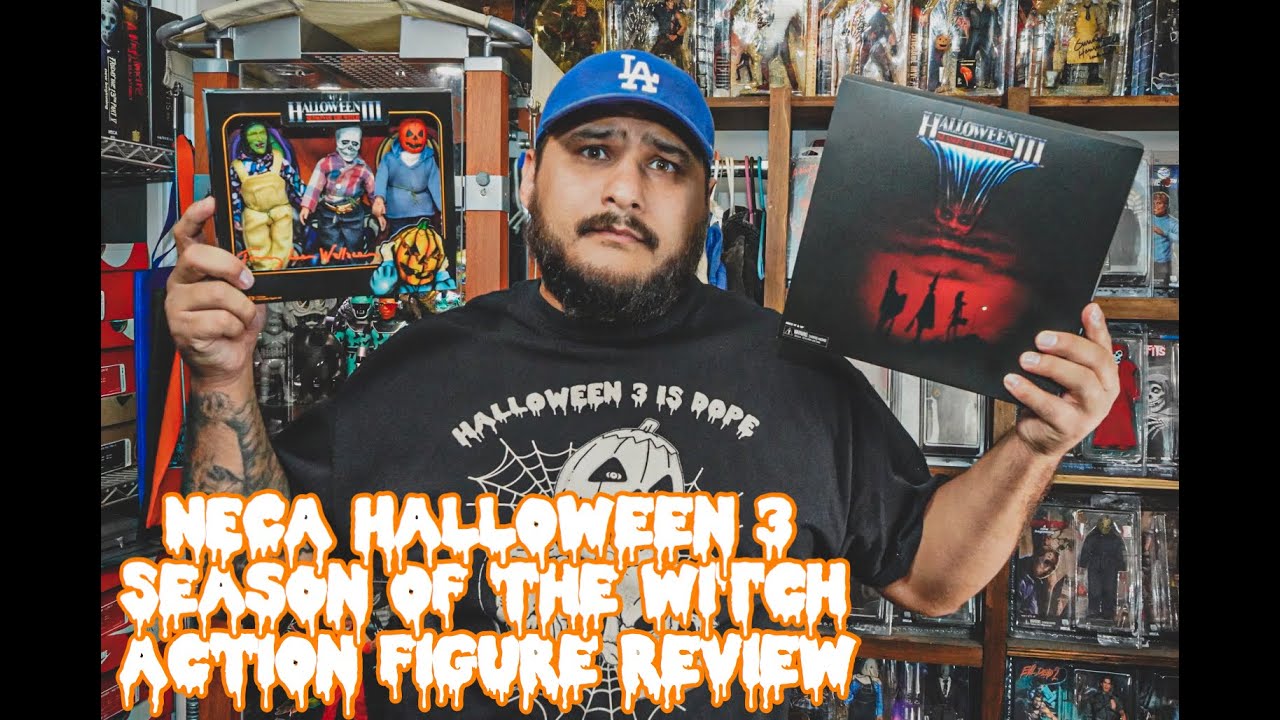 NECA HALLOWEEN 3 : SEASON OF THE WITCH ACTION FIGURE REVIEW