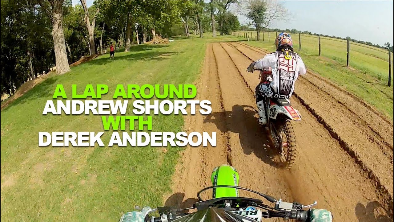 A lap at Andrew Short's house with Derek Anderson!
