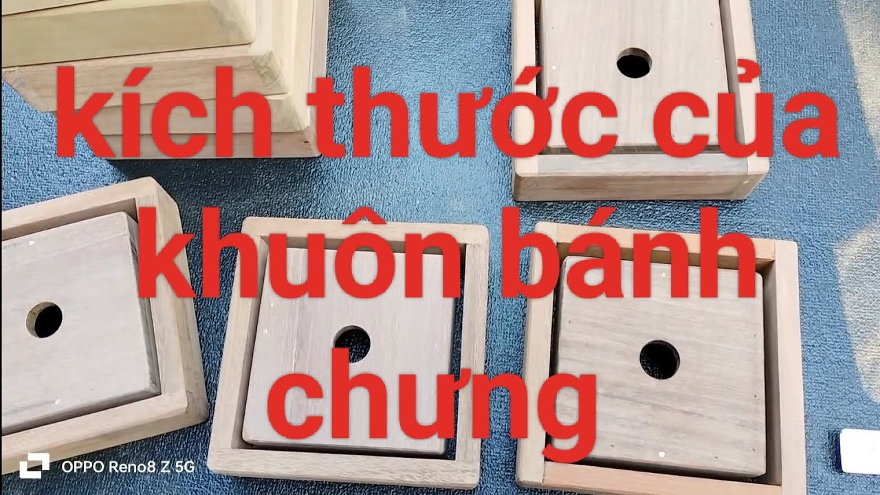 chia sẻ cách làm khuôn bánh chưng tết kích thước chuẩn