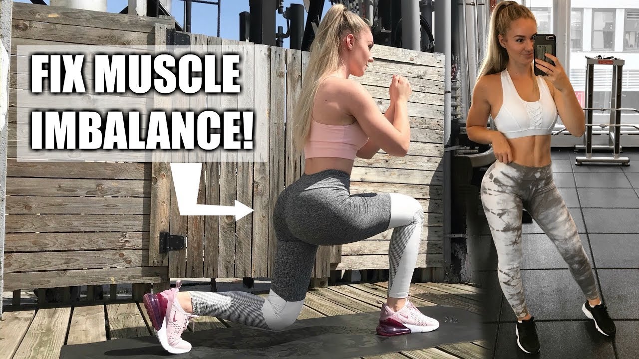 BEST WAY TO FIX MUSCLE IMBALANCE IN YOUR LEGS & GLUTES