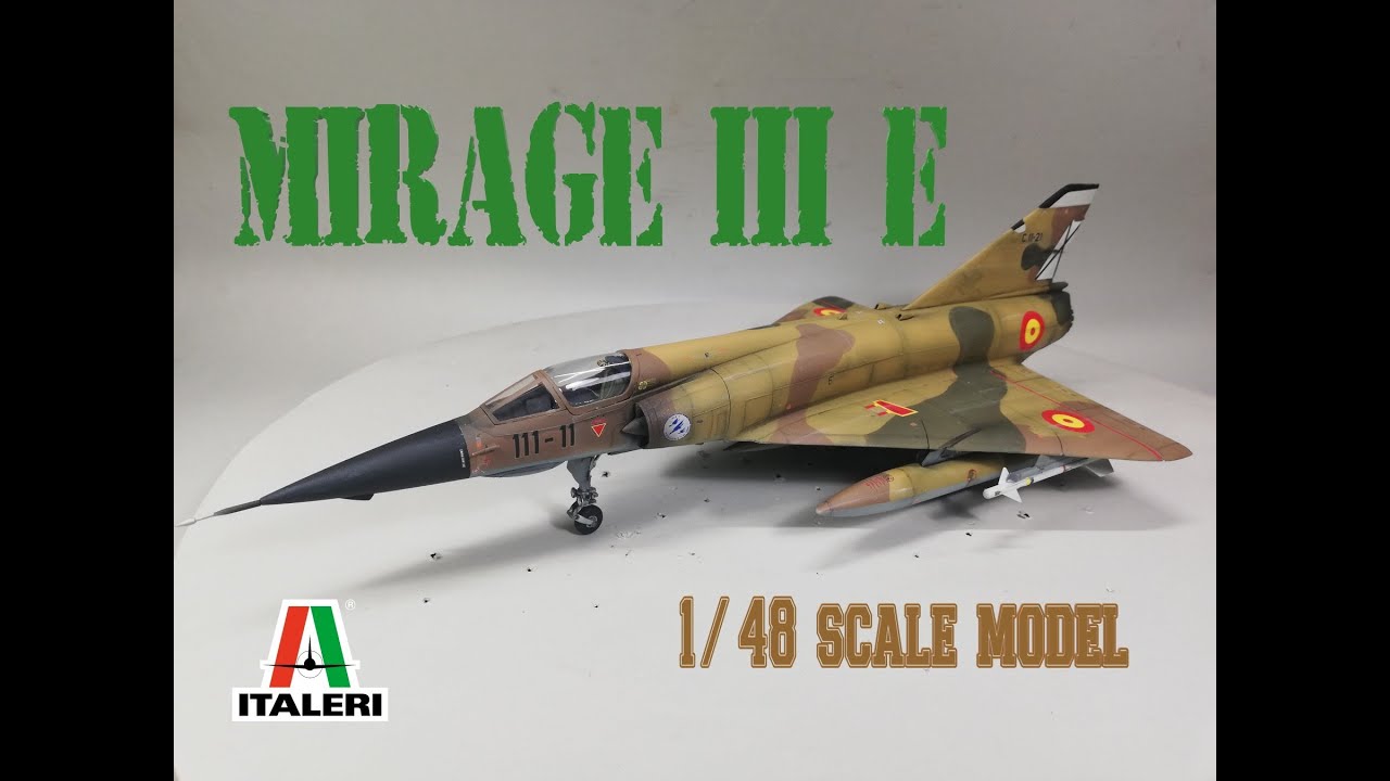 MIrage III E -Italeri, 1/48 - Ala 11, Ej&eacute;rcito del Aire, Espa&ntilde;a