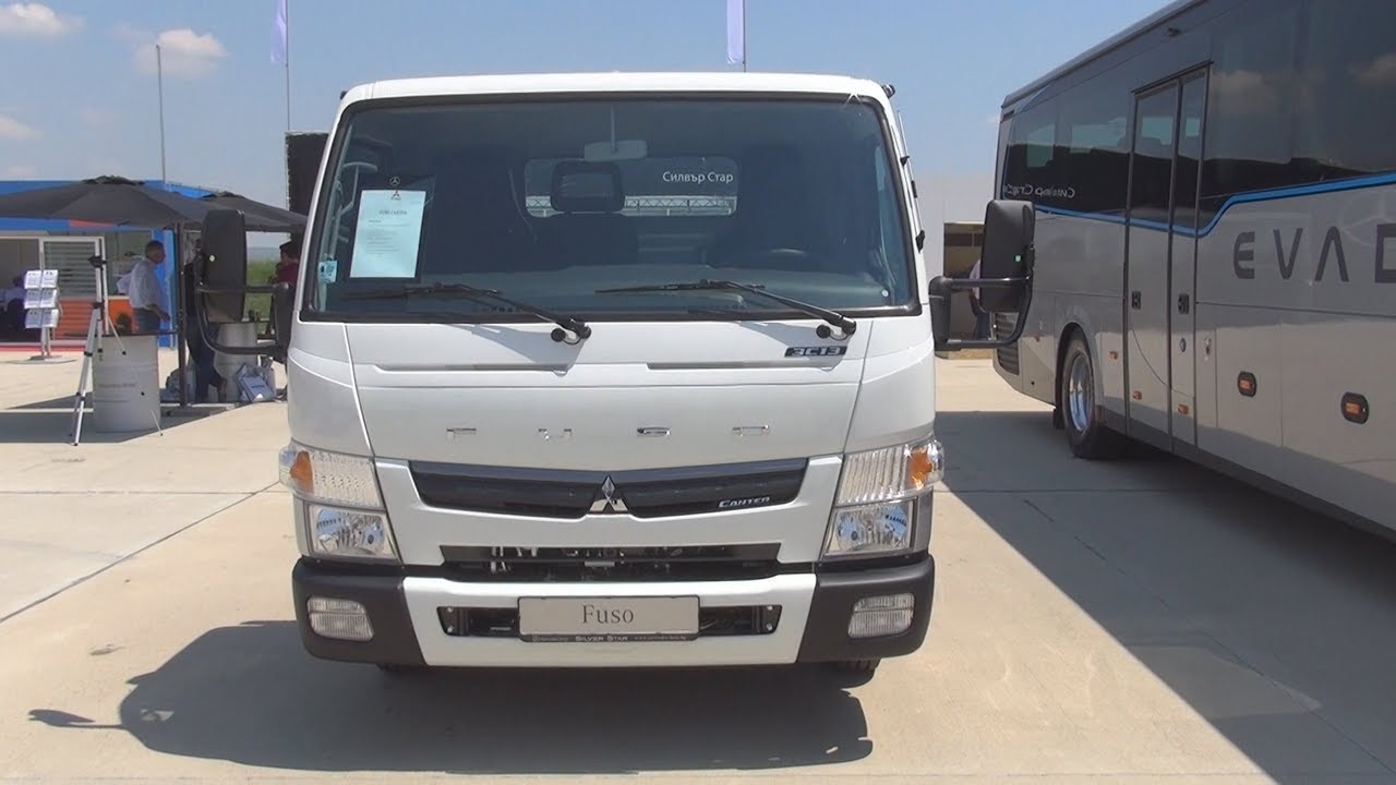 Fuso Canter 3C13 Chassis Truck (2017) Exterior and Interior