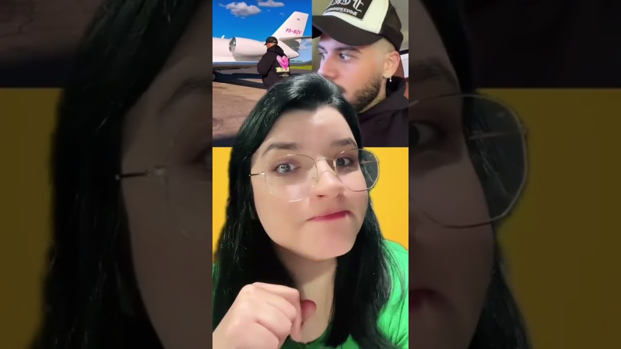 Pane no avião de Zé Felipe e olhar ASSUSTADO😱