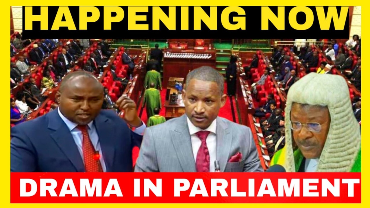 LIVE:DRANA IN PARLIAMENT  AS JUNET REMOVED AS MINORITY LEADER