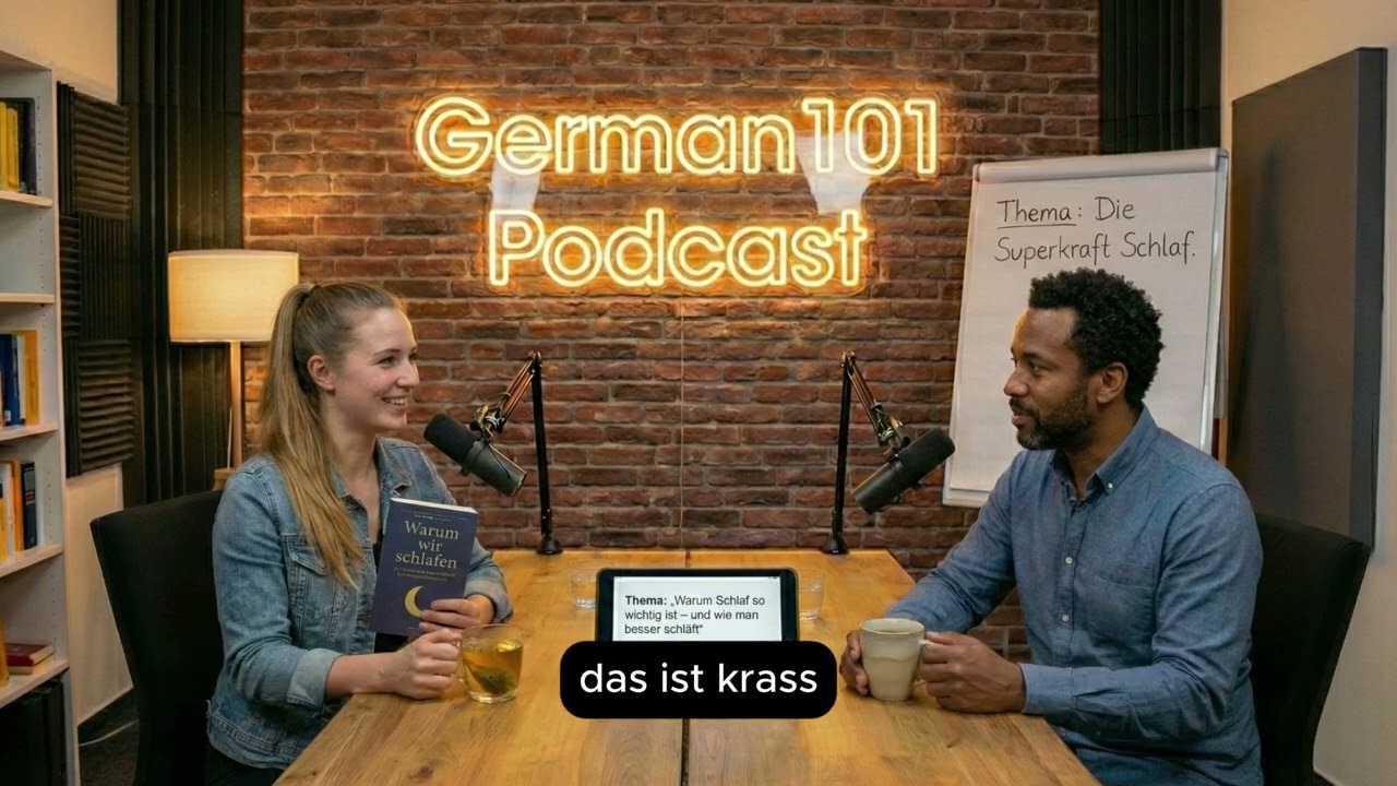 Die Superkraft Schlaf | German101 Podcast (A2-B1)
