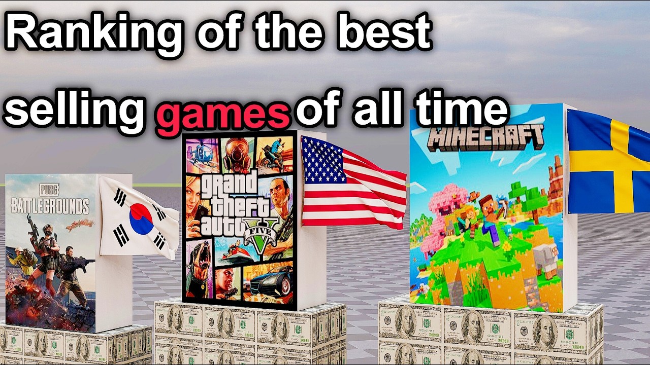 Top-50 Best Selling Video Games All Time
