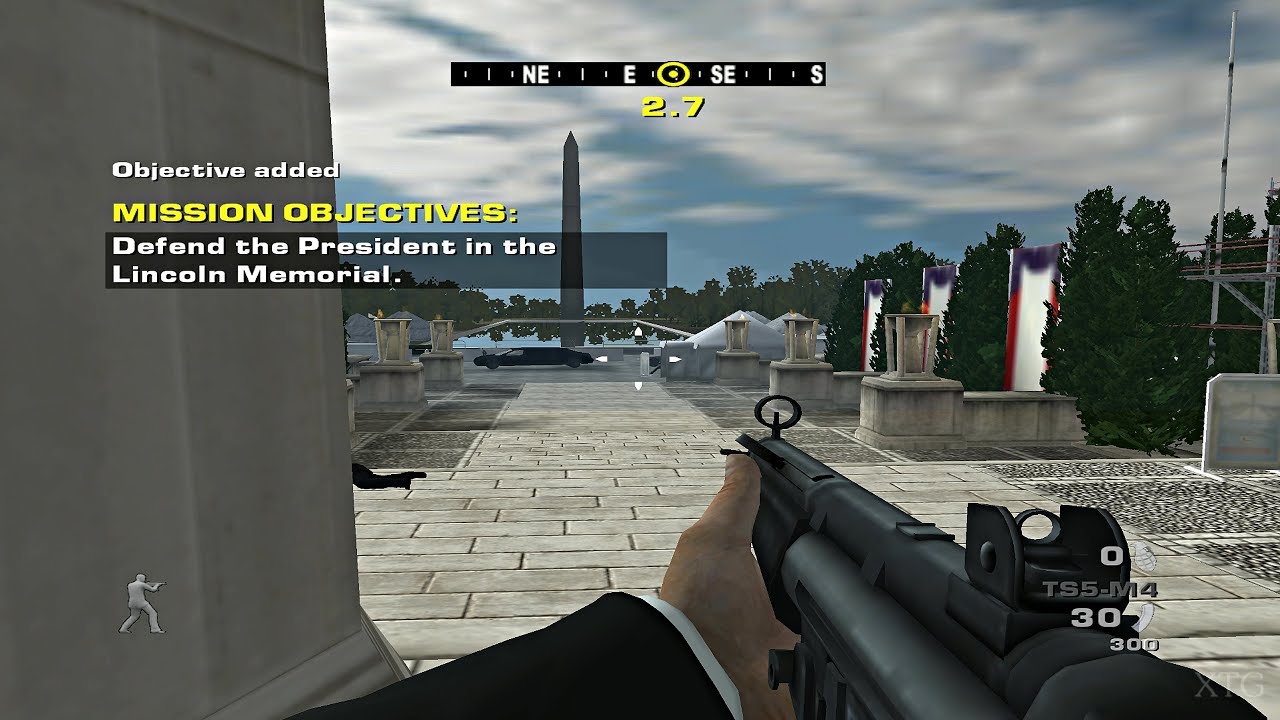 Секретная служба PS2 Геймплей HD (PCSX2)