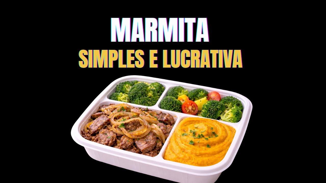 Marmita de Patinho Acebolado com Purê de Abóbora | Receita Fitness Lucrativa para Vender