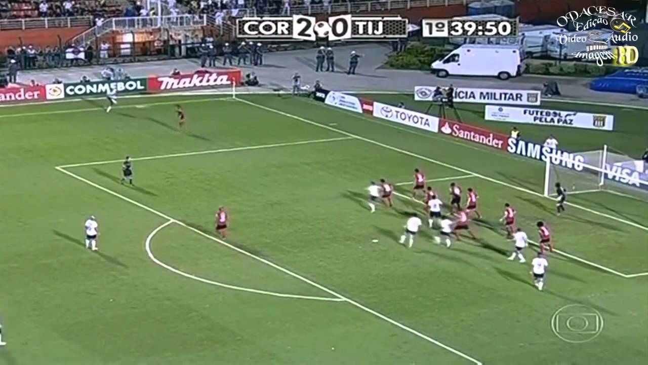 CORINTHIANS 3 X TIJUANA-MEX -Libertadores 2013 (Lances em HD)