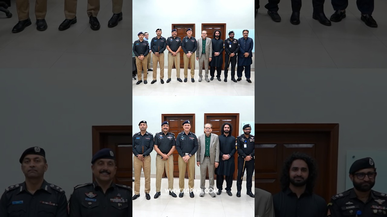 AIG Karachi Azad Khan & his team met with ACP President Ahmed Shah to discuss the WCFK 2026