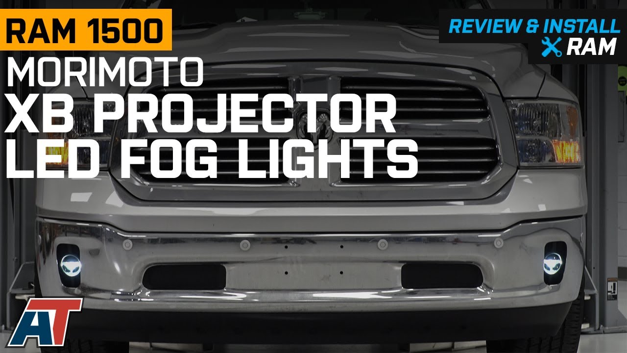 2013-2018 RAM 1500 Morimoto XB Projector LED Fog Lights Review & Install
