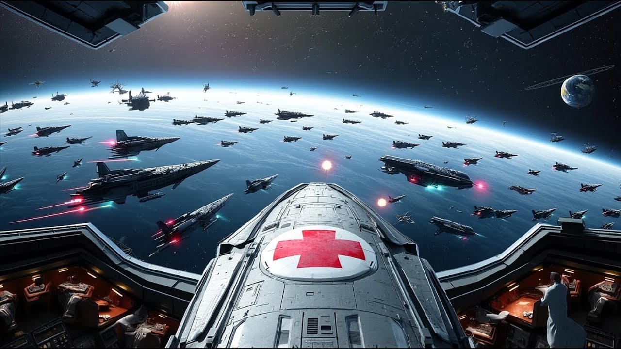 Galactic Empire Attacks Human Medical Ship, Earth’s Forgotten Warships Stir from Their Slumber | HFY