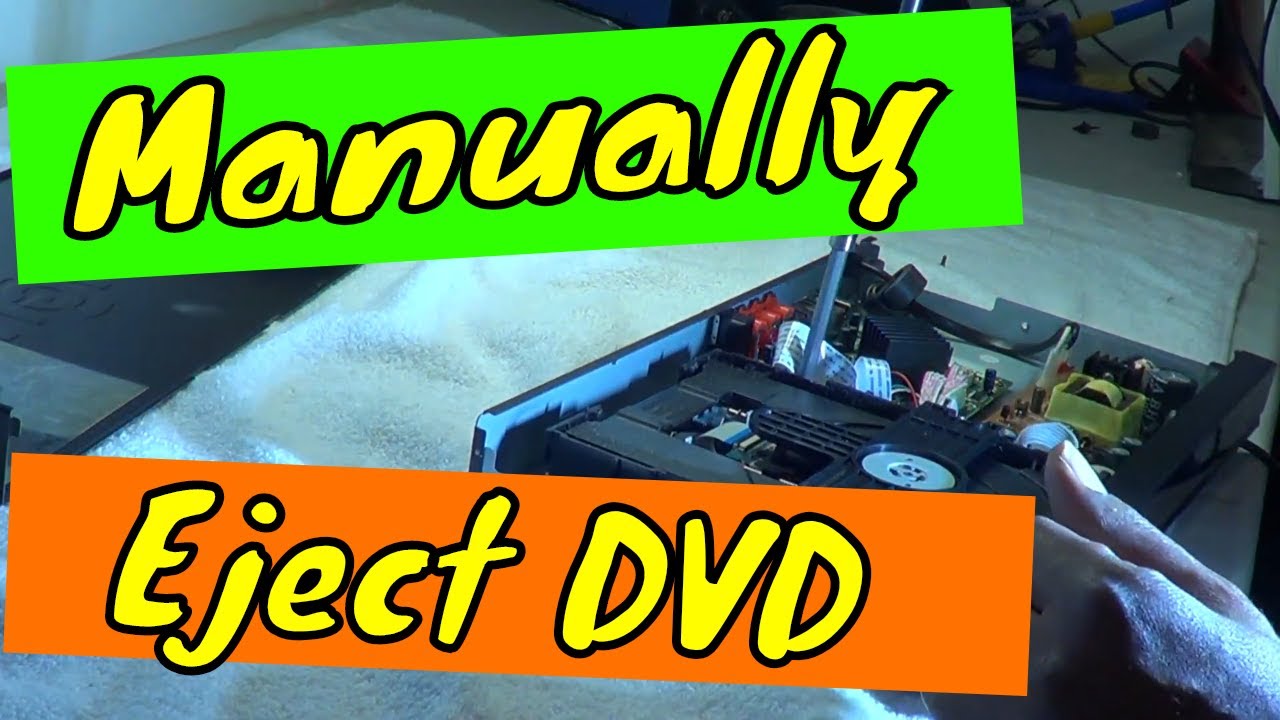Дверца Blu-Ray/DVD-плеера не открывается. Легко исправить.