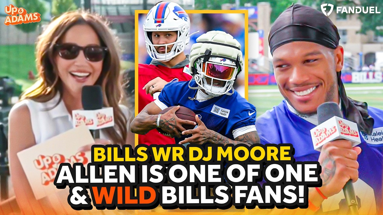 WR DJ Moore on What Makes Josh Allen 1 of 1, TOUGH Joe Brady & WILD Bills Fan Base