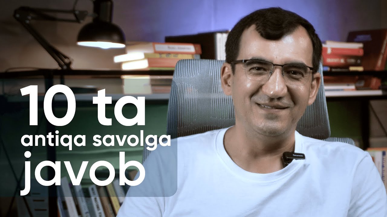 10 ta antiqa savol | Saidolim Djuraev, CTO Moneff