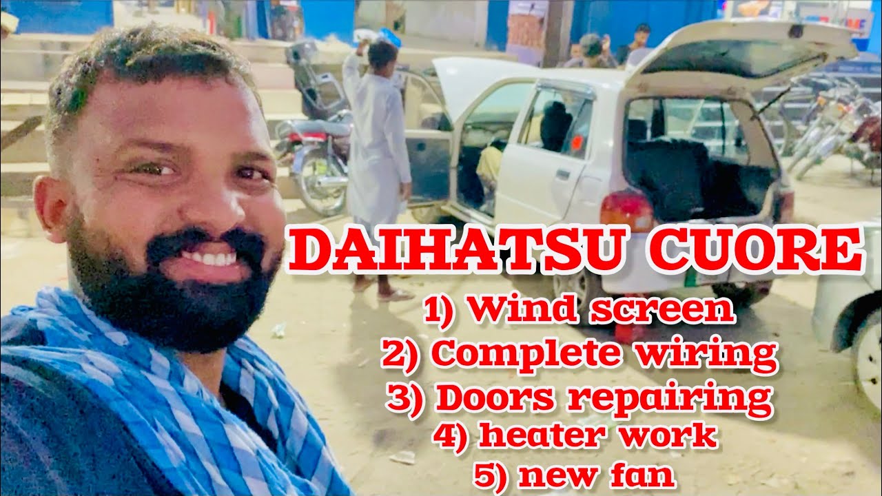 DAIHATSU CUORE repair at Gujranwala || @nomankhokhar7940