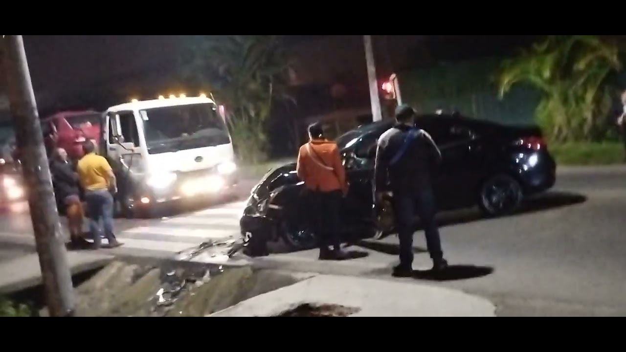 Cartago, antiguo Hogares Crea, accidente de tr&aacute;nsito, 30-12-23.